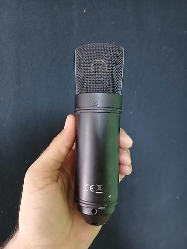kalonka kontakt home: M-Audio Nova Black mikrofon - Studya səviyyəli, böyük diafraqmalı — 2