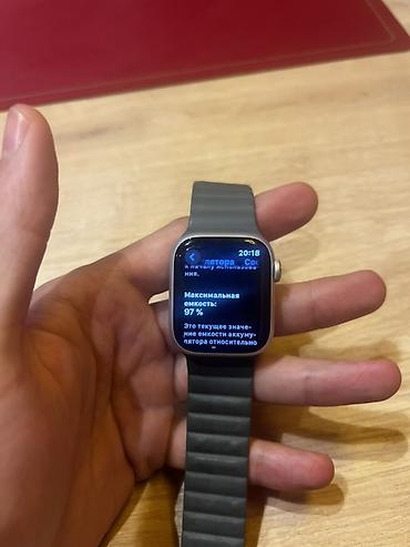 apple watch cakma: Apple Watch 9 / 41 MM ağıllı saat Pil faizi 97% Təcili satılır — 3