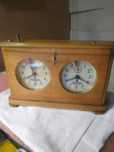 рояль цена: Шахматные часы 1955г,в дервянном корпусе, рабочие