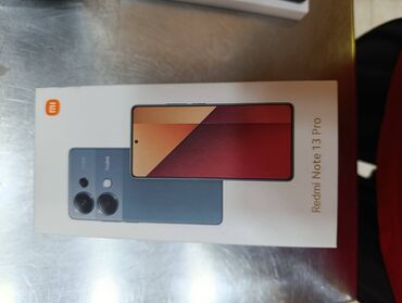 Redmi: Redmi Note 13 Pro, 256 GB, rəng - Qara, Sensor, Barmaq izi, İki sim kartlı