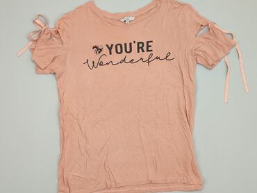 różowe t shirty: T-shirt, Clockhouse, M, stan - Dobry