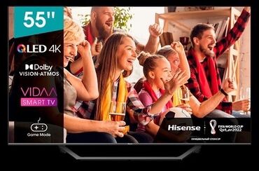 Телевизоры: Акция телевизор hisense 55a 6gq складскими ценами есть рассрочка от 3