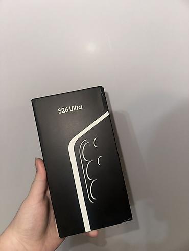 Samsung Galaxy S26 Ultra, Новый, 512 ГБ, цвет - Черный