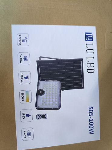 Күн прожекторлору: Прожектор на солнечной панели LULED S05-100W - Мощность: 100 Вт (LED) — 1