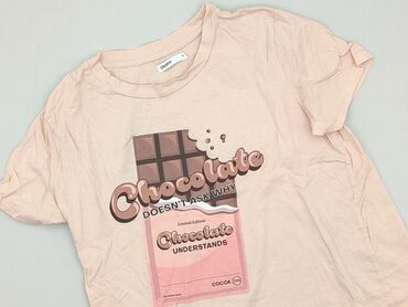fuksja dodatki do różowej sukienki: Cropp, Women`s T-shirt, size S (EU 36)