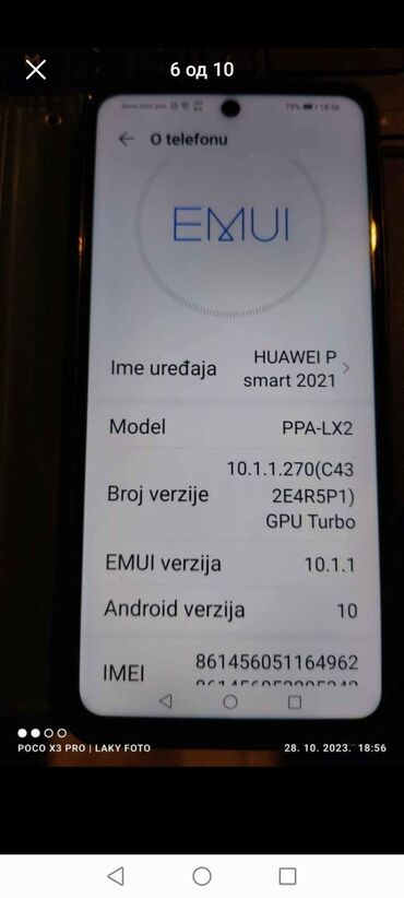 Huawei: Huawei P Smart, 128 GB, bоја - Maslinasto zelena, Dual SIM — 6