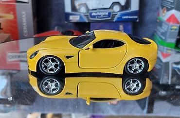 Avtomobil modelləri: Коллекционная модель ALFA ROMEO 8C Competizione Yellow 2007 Scale — 2