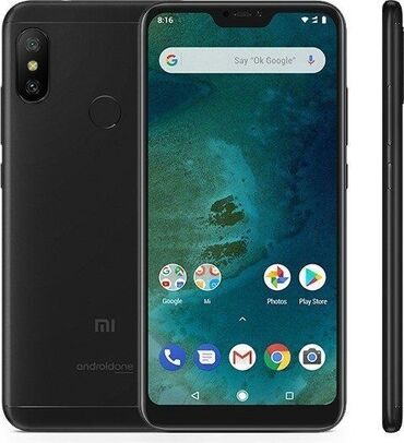 чехол для телефона mi a2 lite: Xiaomi, Mi A2 Lite, Б/у, 64 ГБ, цвет - Черный, 1 SIM, 2 SIM