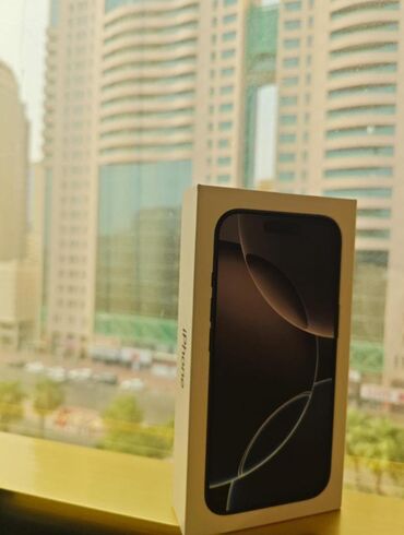 Apple iPhone: IPhone 16 Pro, 256 GB, Black Titanium