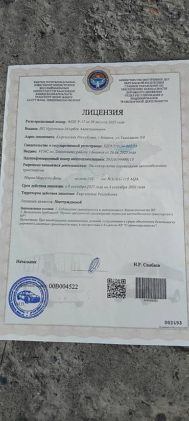 спринтер на аренду: Автобус, Mercedes-Benz, 2015 г., 2.2 л, 16-21 мест — 8