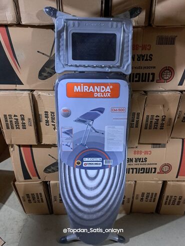 Ütüləmə lövhələri: Utu stolu qatlanan qalin ayaqli xrom utu altliqli — 24