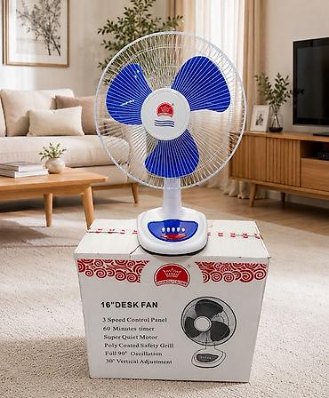 Ventilyator Yeni, Masaüstü, Pərli, Kredit yoxdur, Pulsuz çatdırılma, Ödənişli çatdırılma, Rayonlara çatdırılma