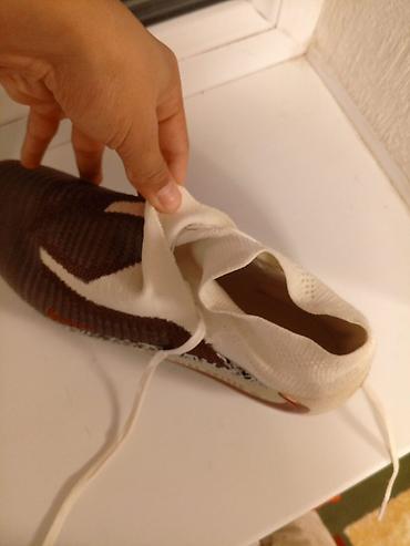 Футбольные бутсы Nike Phantom, размер 43. Модель выполнена в высоком — 2