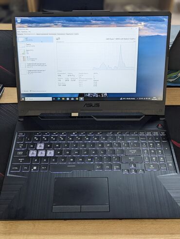 самый компьютер: Ноутбук, Asus, 16 ГБ ОЭТ, AMD Ryzen 7, 15.6 ", Колдонулган, Татаал эмес тапшырмалар үчүн, эс тутум NVMe SSD