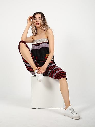 Другая женская одежда: Комбинезоны размер стандартный до 50 ткань штапель производство — 14