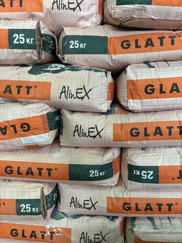 штукатурная смесь: Штукатурная смесь AlinEX GLATT 
вес 25 кг