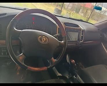 arxa panel: Toyota Land Cruiser Prado: 2.7 l | 2008 il Ofrouder/SUV — 5