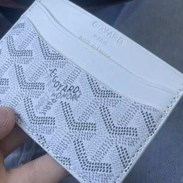 хозяйственные сумки бишкек: Картхолдер Goyard из белой кожи с фирменным монограммным узором