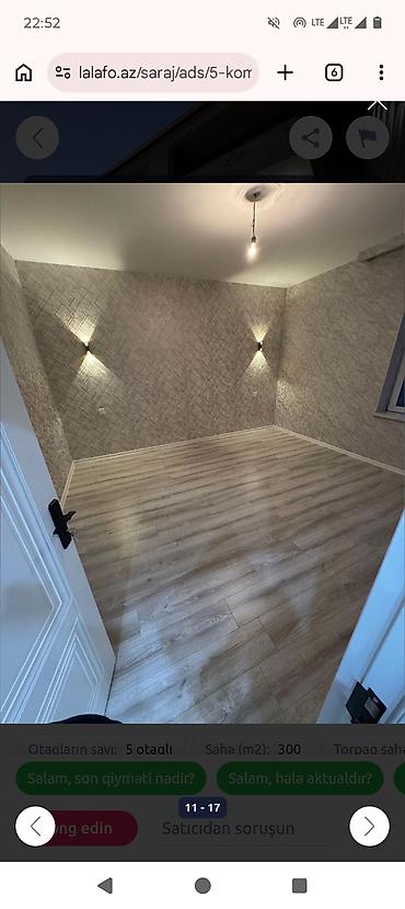 Həyət evi alıram: 300 kv. m, 5 otaqlı — 8