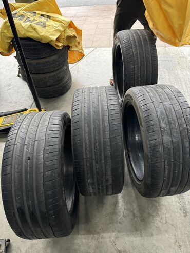 балон на матиз: Шины 285 / 45 / R 21, Лето, Б/у, Комплект, Легковые, Корея, Hankook