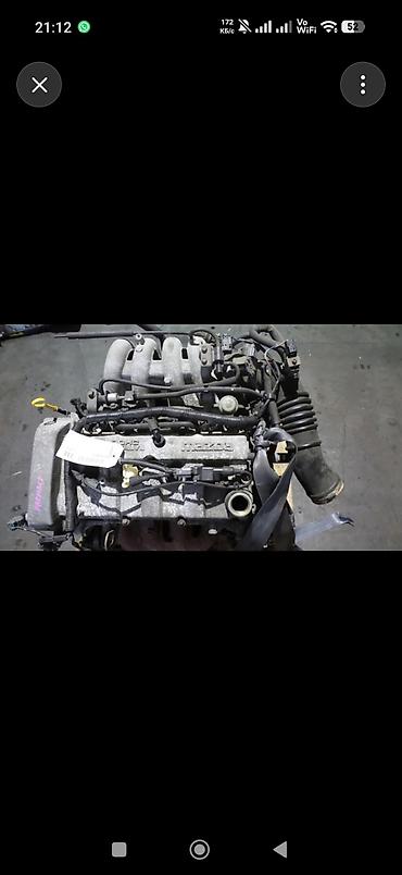 112 5: Двигатель Mazda примаси 1.8 2003года - Оригинальный бензиновый — 1