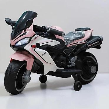 avion igracka za decu: Dečiji električni motor – sportski model sa pomoćnim točkićima - — 6