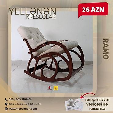 yellenen kreslolar: Yeni, Kreslo-kaçalka, Azərbaycan — 4