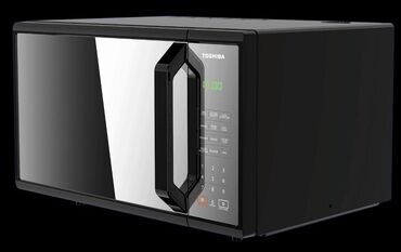 Техника для кухни: Микроволновка Toshiba, Отдельностоящая, С микроволнами, цвет - Черный, Новый