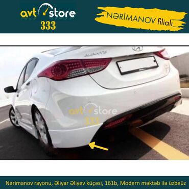 qaz 69 satilir: Hyundai Elantra arxa yan original ətək . Yeni açılmış Nərimanov