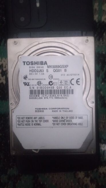 ddr4 3200: Накопитель, Б/у, Samsung, HDD, 512 ГБ, 2.5", Для ноутбука