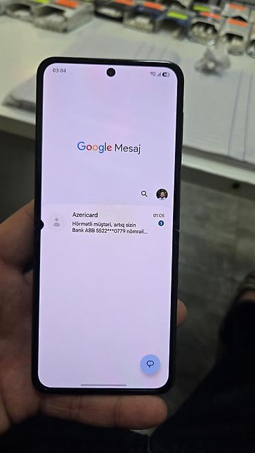 nokia yeni model: Samsung Z Flip, rəng - Qara — 3