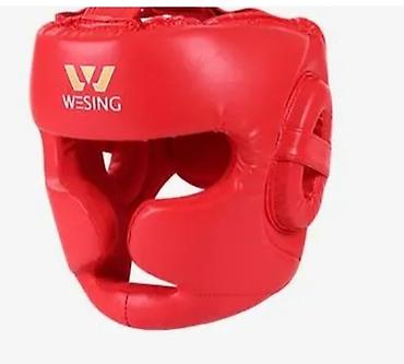 wesing: Продается боксерский шлем "Wesing" с защитой щёк — 1