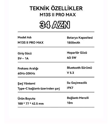 Audio: İşlənmiş Kolonka, Növ - Portativ, rəng - Narıncı — 2