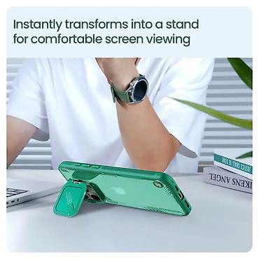 Maske i futrole za telefone: Maska Nillkin Ice blade Prop za iPhone 16 Pro Max 6.9 crna. Uz brzu — 11