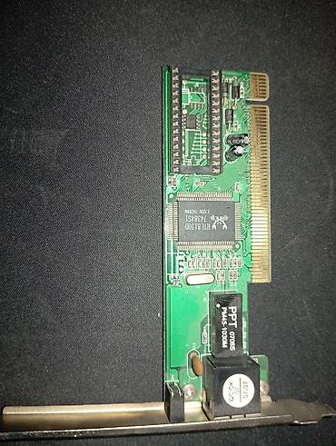 переходник эзернет: PCI сетевой адаптер Ethernet 10/100 Мбит/с - Интерфейс: PCI (32-bit — 1