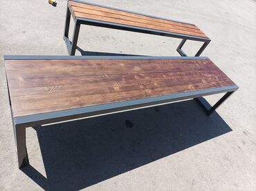 Другая садовая мебель: Скамейка без спинки Скамейка со спинкой Изготовим любой размер и фасон — 14