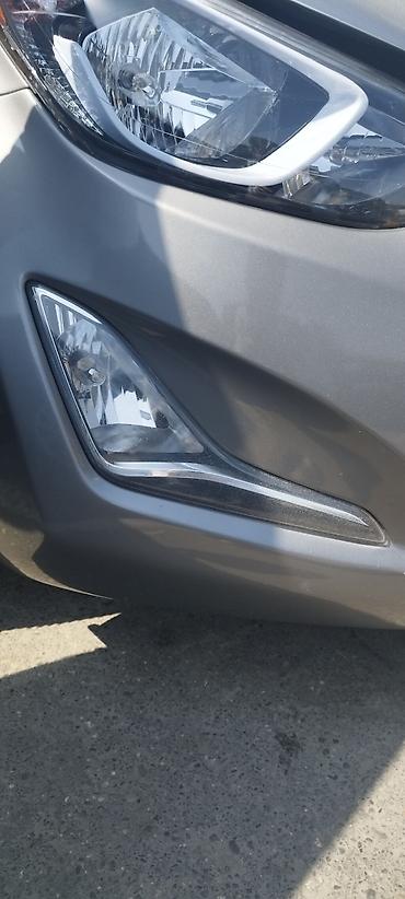 opel mühərriki: Hyundai Elantra sedan – gümüşü rəng. - Xarici: LED gündüz işıqları — 6