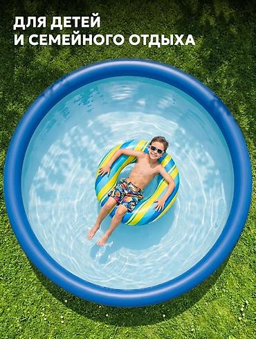 Бассейны: Надувной бассейн INTEX Easy Set - Размер: 305×76 см - Объем: 3853 л - — 8