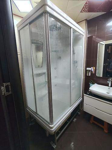 Hidromassajlı duş kabini - Ölçü: təxmini 120x80 sm (şəkillərə əsasən