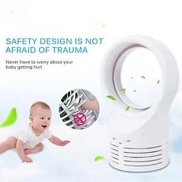 Stoni ventilatori: MINI BELI VENTILATOR BEZ LOPATICA NOV OSVEZIVAC VAZDUHA TOP | Cene — 14