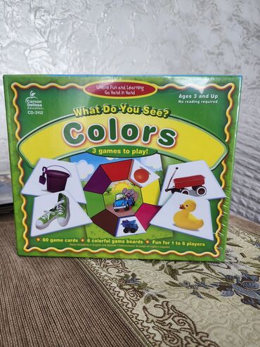 детская кухня бишкек игрушка: What Do You See? Colors Board Game