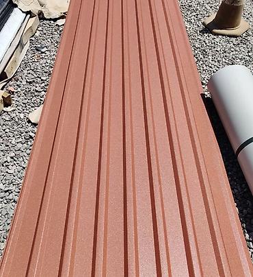 Profnastil: Profil metal təbəqələr – dam və hasar üçün - Material: polimer — 2