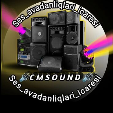 Avadanlığın icarəsi: Aparatura icaresi. Original kalonkalar. ve pult mikrafonlar. Toylar — 14