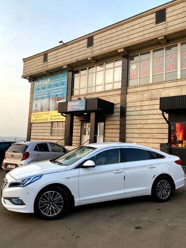 машине: Hyundai Sonata: 2016 г., 2 л, Автомат, Газ, Седан