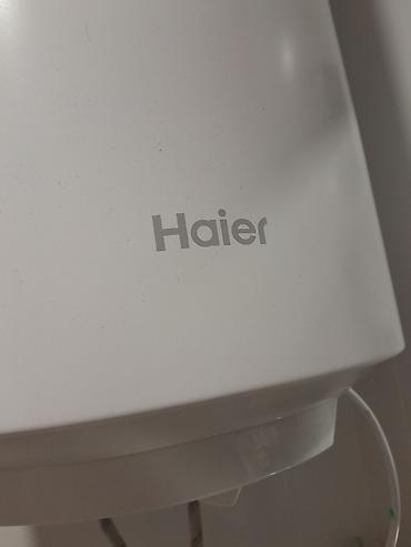 su aparatı: Haier elektrik su qızdırıcısı (divara montaj, silindrik gövdə) - — 2