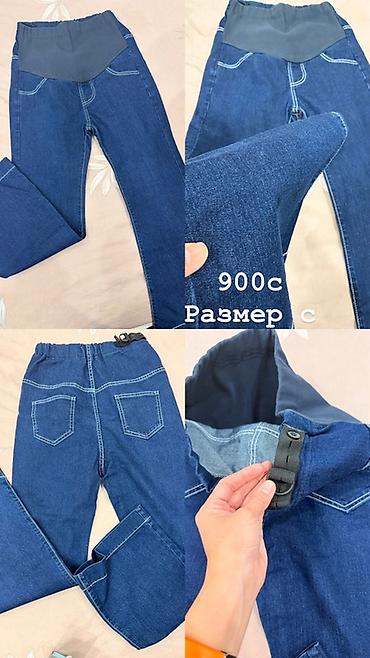 Платья: Повседневное платье, Длинная модель, Джинс, Платье-рубашка, M — 9
