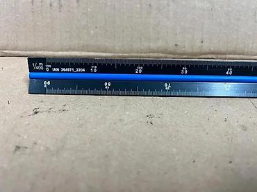 Ostali merni alati: Aluminijumsko arhitektonsko trostrano lenjire – skalar - Materijal — 1