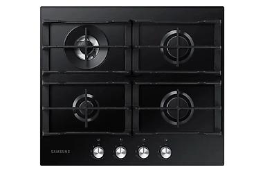 wok: Газовая печь, Samsung, Новый, Встраиваемая, цвет - Черный, Рассрочка — 8