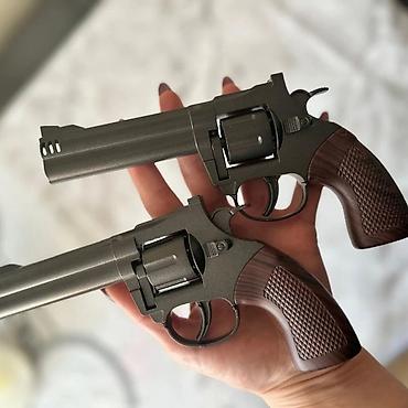 rezin qayiq satisi: SMASH GUN – metal ərintidən hazırlanmış oyuncağ TAM DEMİR tapança — 4