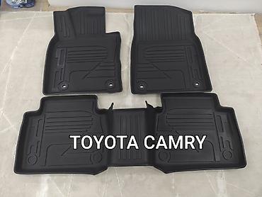 багаш: Коврики салона и багажника для Toyota Camry 70 (2018–2022) - Полный — 4